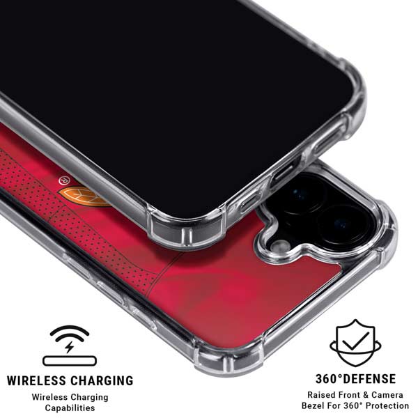 NHL Blackhawks Red Stripes iPhone 17 MagSafe Case