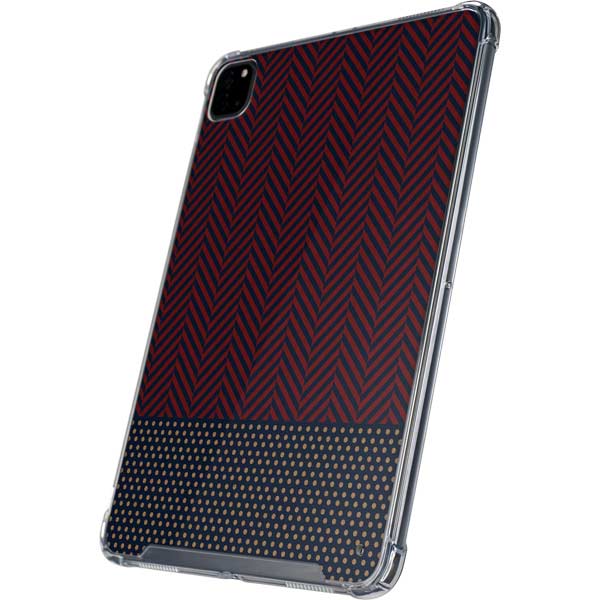Blocked Polka Dot Chevron iPad Cases