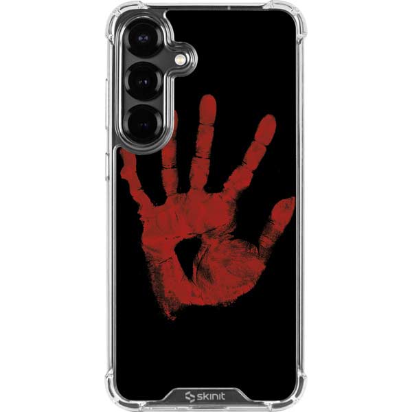 Bloody Handprint Galaxy S26 Clear Case