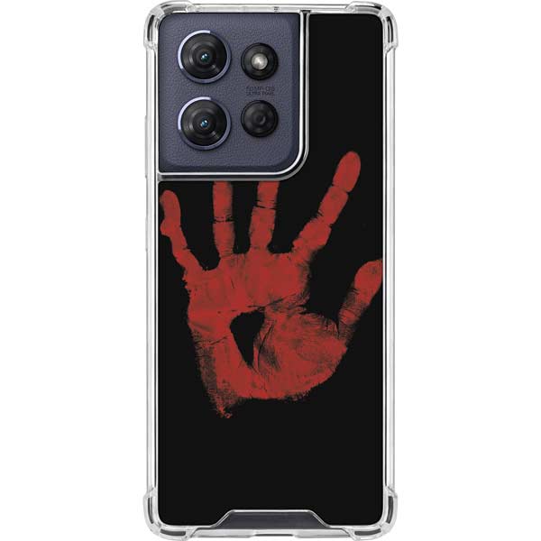 Bloody Handprint Moto G 5G (2025) Clear Case
