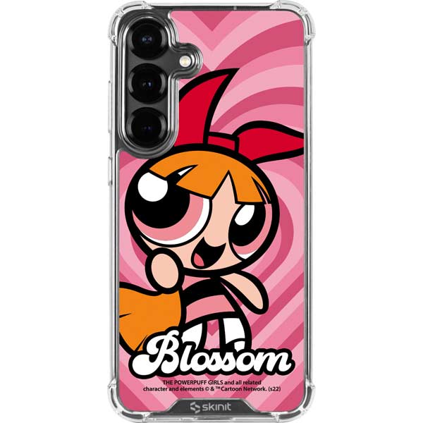 Cartoon Network Powerpuff Girls Blossom Pink Hearts Galaxy S26 Plus Clear Case