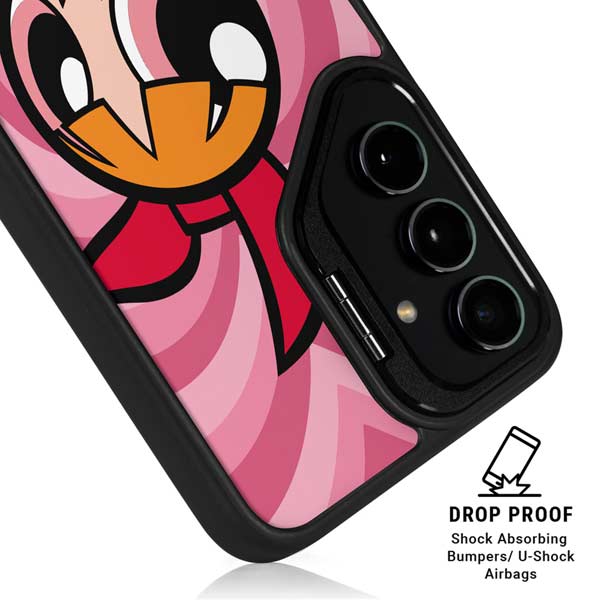 Cartoon Network Powerpuff Girls Blossom Pink Hearts Galaxy S26 Ultra Kickstand Case