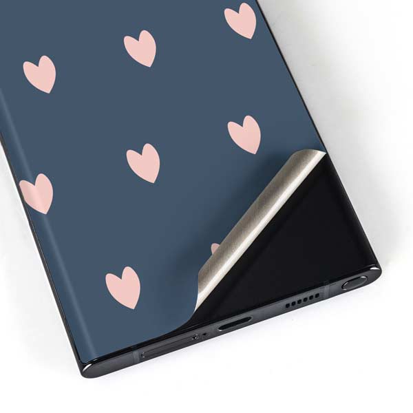 Blue and Pink Hearts Galaxy Skins