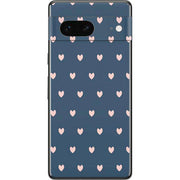 Blue and Pink Hearts Pixel Skins
