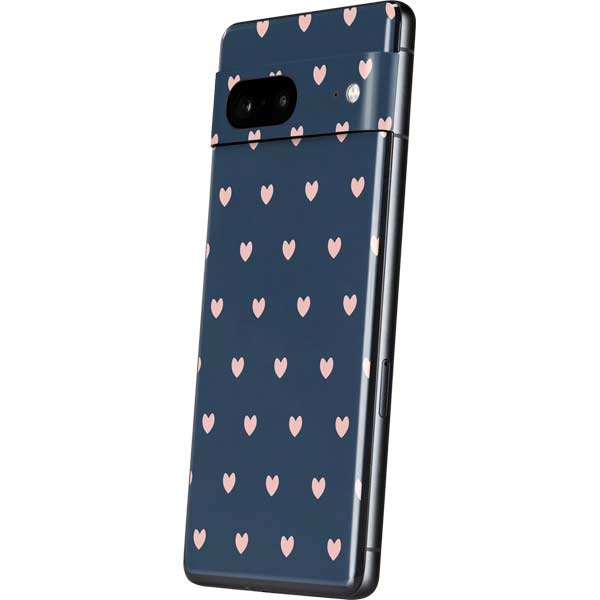 Blue and Pink Hearts Pixel Skins