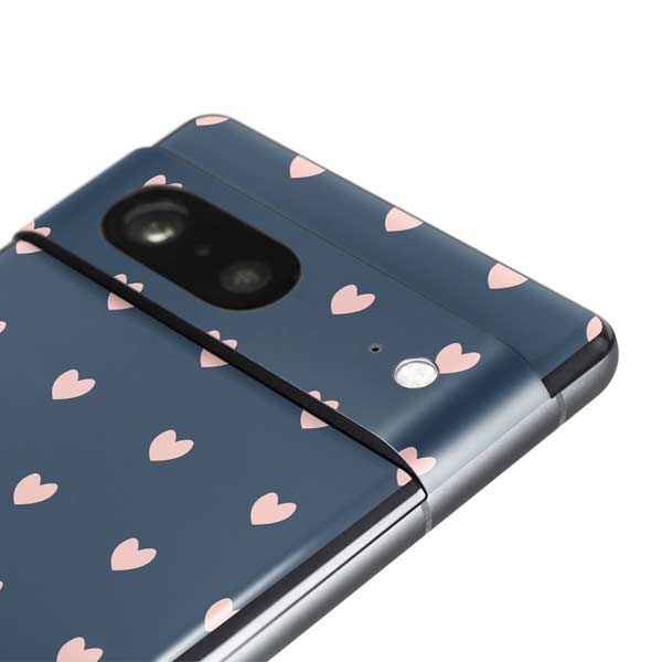 Blue and Pink Hearts Pixel Skins