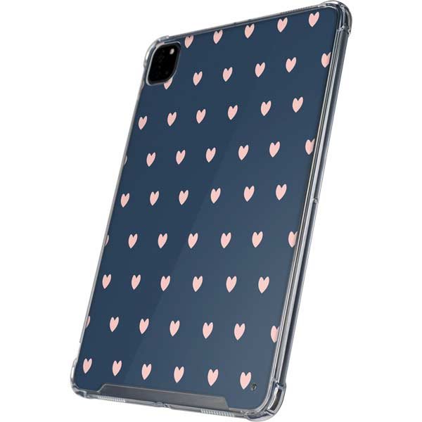 Blue and Pink Hearts iPad Cases