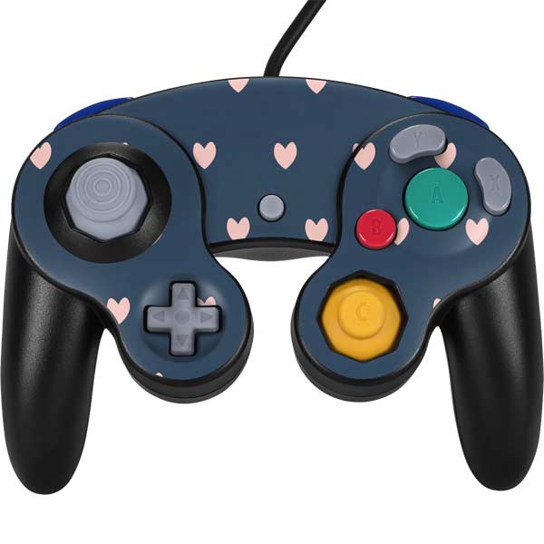 Blue and Pink Hearts Nintendo Skins