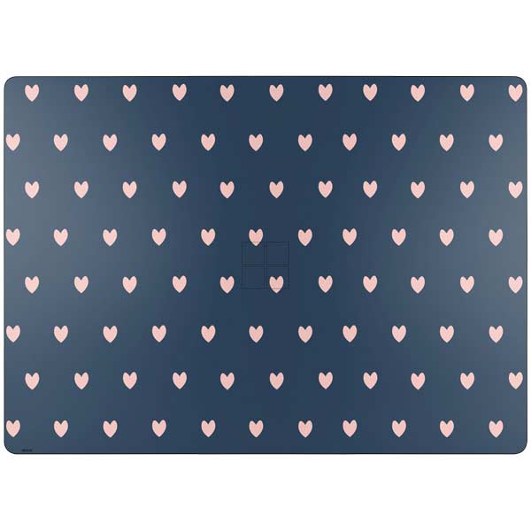 Blue and Pink Hearts Surface Laptop 7 15in Skin