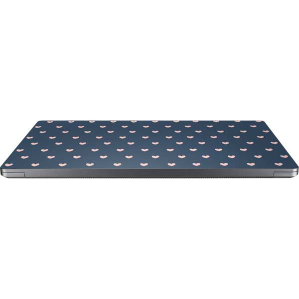 Blue and Pink Hearts Laptop Skins