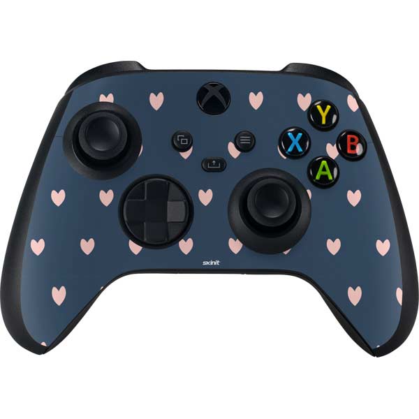 Blue and Pink Hearts Xbox Series X Skins