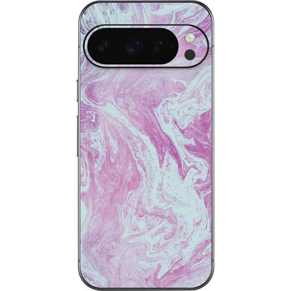 Blue and Purple Marble Google Pixel 10 Pro XL Skin
