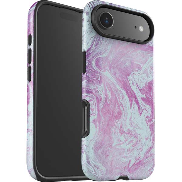 Blue and Purple Marble iPhone 17 Air Impact Case