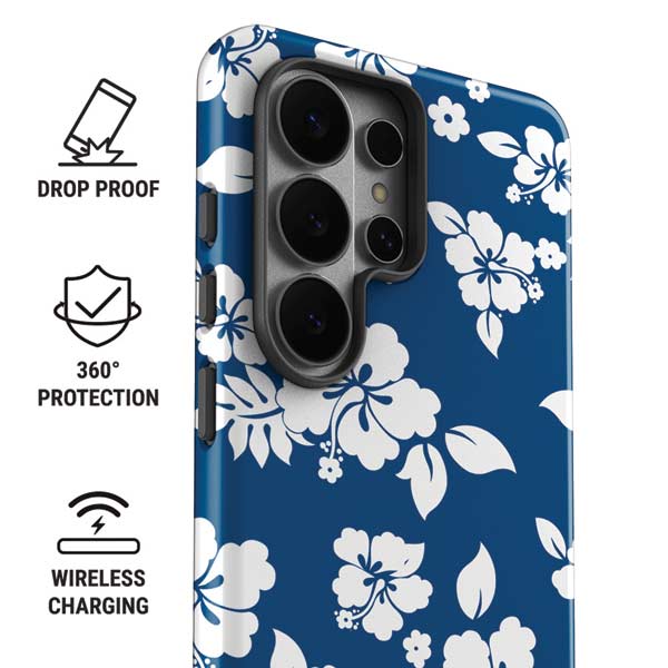 Blue and White Galaxy S26 Ultra Impact Case