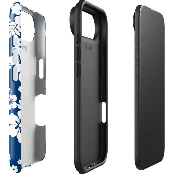 Blue and White iPhone 17 Air Impact Case
