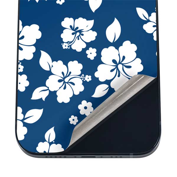 Blue and White iPhone 17 Pro Max Skin