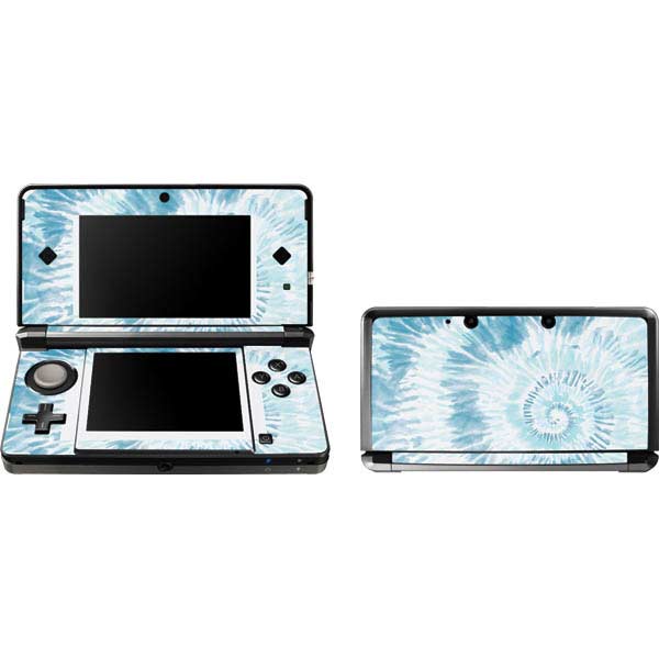Blue and White Tie Dye Nintendo Skins