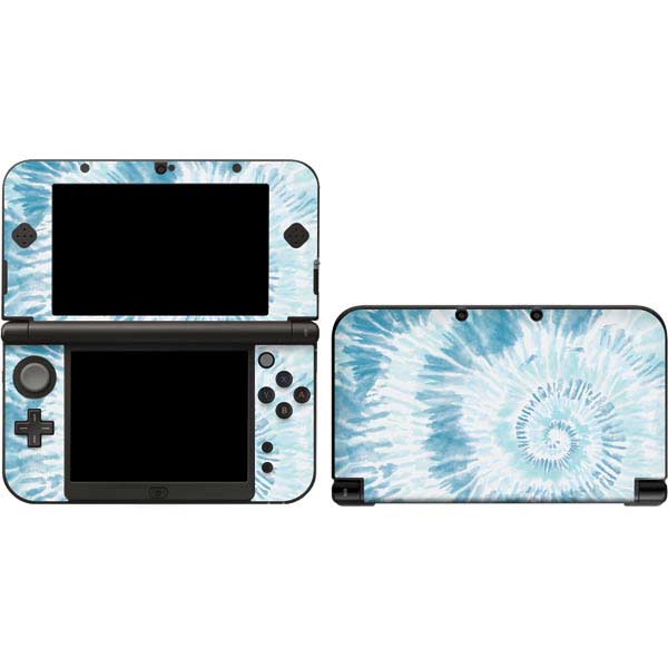 Blue and White Tie Dye Nintendo Skins
