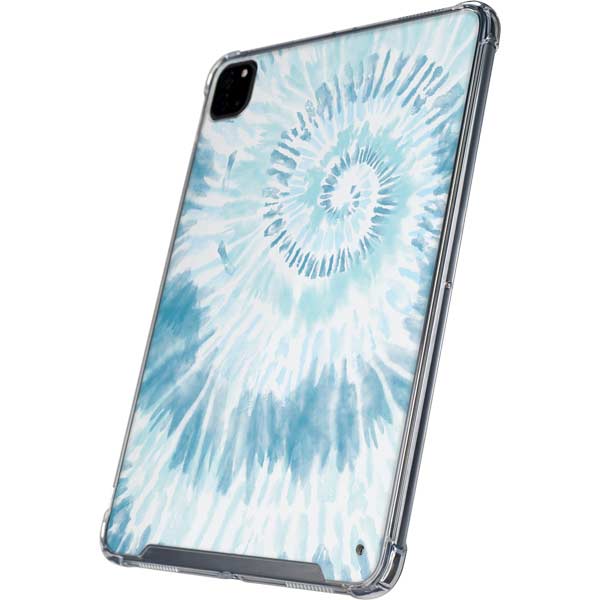 Blue and White Tie Dye iPad Cases