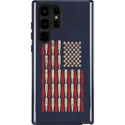 Blue Bullet American Flag Galaxy Cases