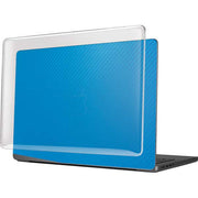 Blue Carbon Fiber Specialty Texture Material MacBook Pro 14in (2021-24) Case plus Skin