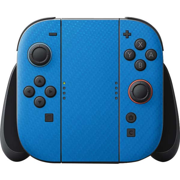 Blue Carbon Fiber Specialty Texture Material Nintendo Switch 2 (2025 ...
