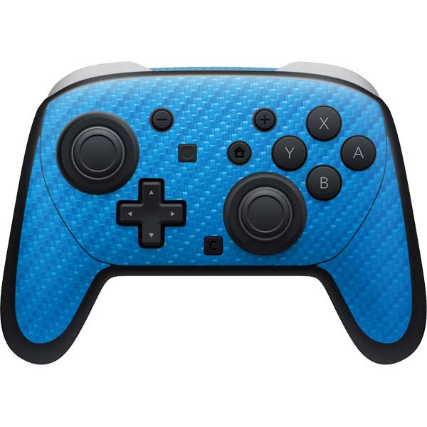 Blue Carbon Fiber Specialty Texture Material Nintendo Switch 2 (2025 ...