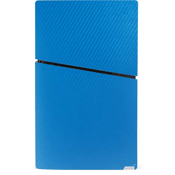Blue Carbon Fiber Specialty Texture Material Skin for PS5 Slim Digital ...