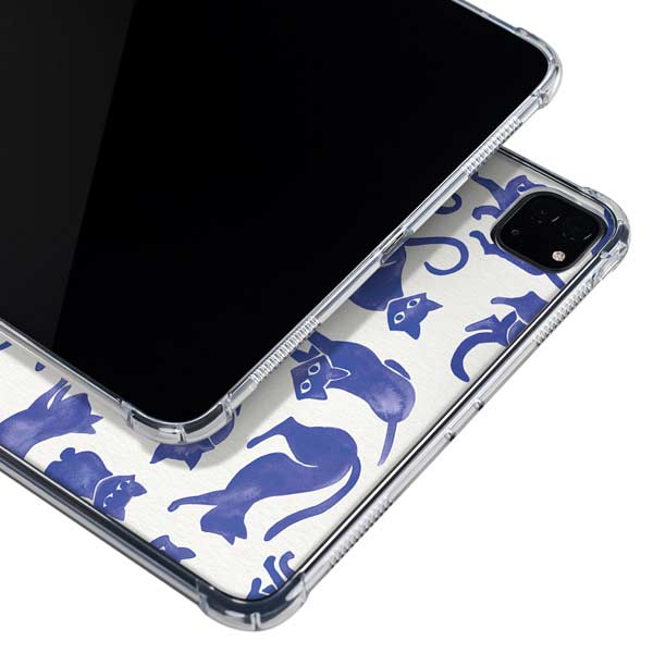 Blue Cats by Cat Coq iPad Pro 11in (2024) Clear Case