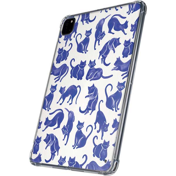 Blue Cats by Cat Coq iPad Pro 11in (2024) Clear Case