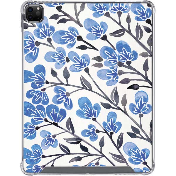 Blue Cherry Blossoms by Cat Coq iPad Cases