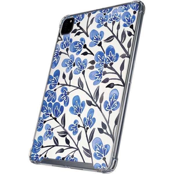 Blue Cherry Blossoms by Cat Coq iPad Cases