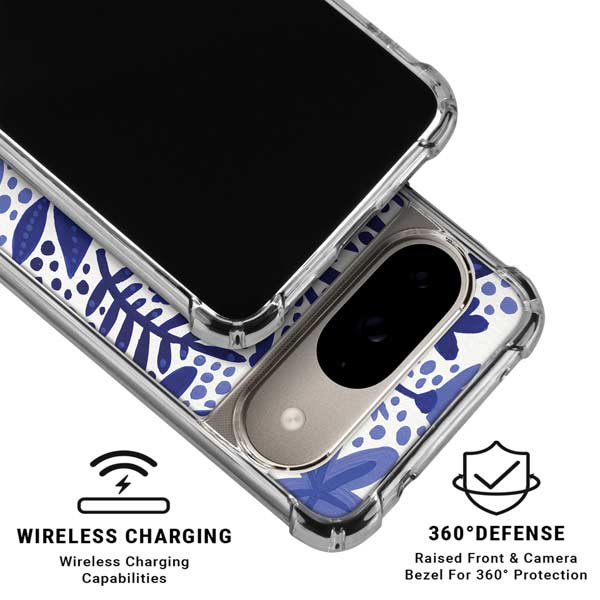 Blue Garden by Cat Coq Google Pixel 10 Clear Case