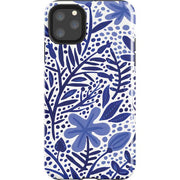 Blue Garden by Cat Coq iPhone Cases