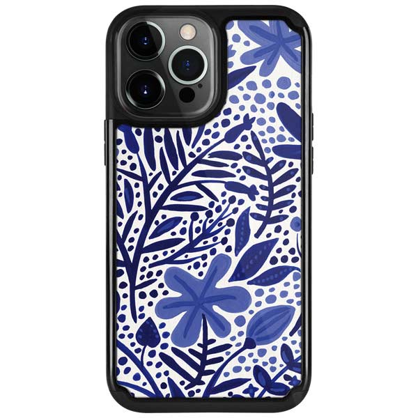 Blue Garden by Cat Coq iPhone Cases