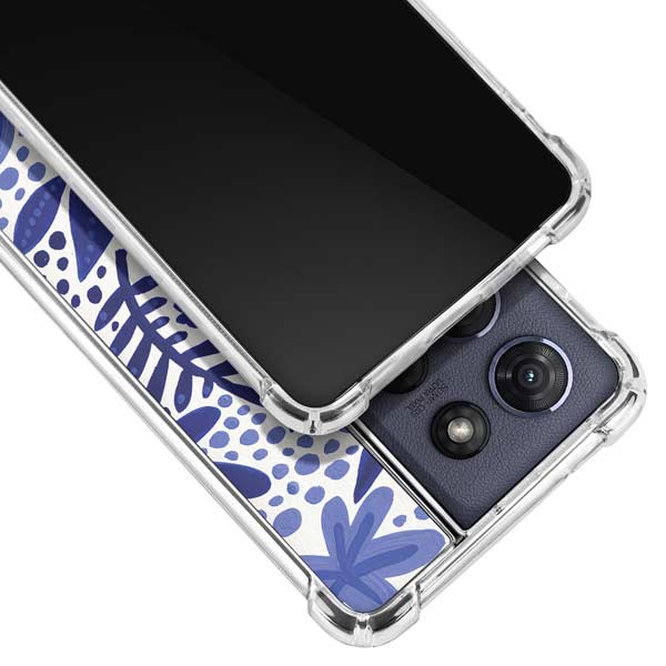 Blue Garden by Cat Coq Moto G 5G (2025) Clear Case
