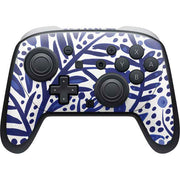 Blue Garden by Cat Coq Nintendo Switch 2 (2025) Pro Controller Skin