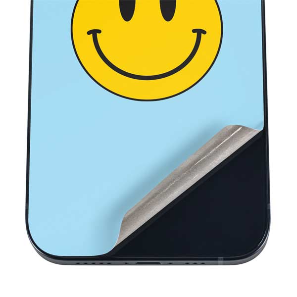 Blue Happy Face iPhone 17 Pro Skin
