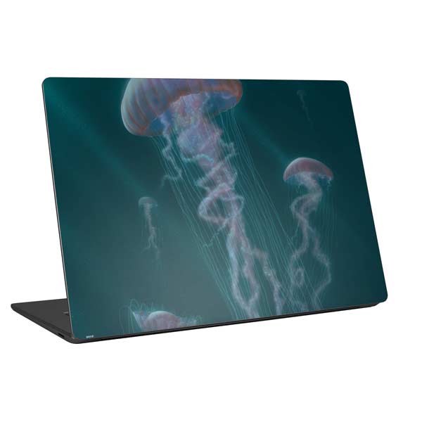 Blue Jellyfish by Vincent Hie Laptop Skins