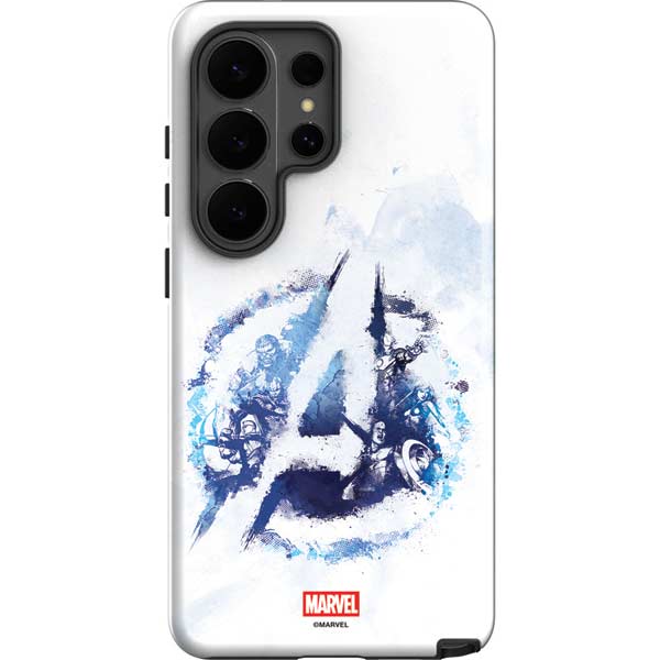 Marvel Avengers Blue Logo Galaxy S26 Ultra Impact Case