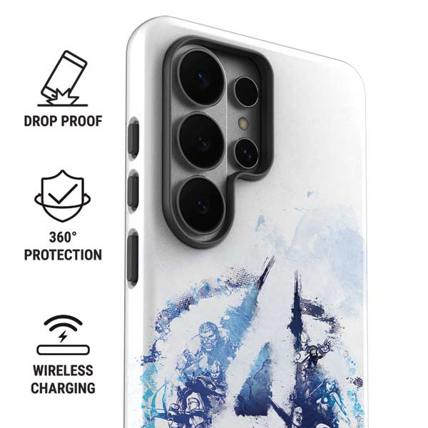 Marvel Avengers Blue Logo Galaxy S26 Ultra Impact Case