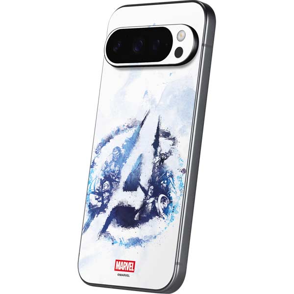 Marvel Avengers Blue Logo Google Pixel 10 Pro XL Skin