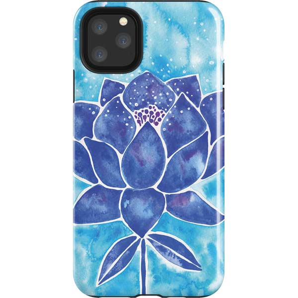 Blue Lotus by Cat Coq iPhone Cases