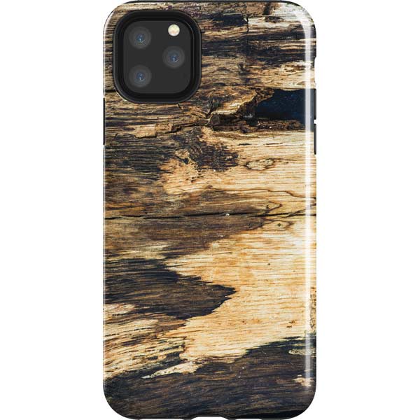 Blue Resin Wood iPhone Cases