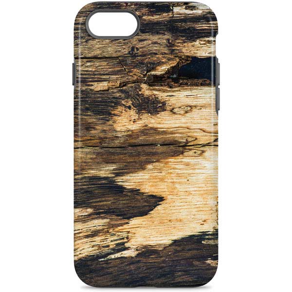 Blue Resin Wood iPhone Cases