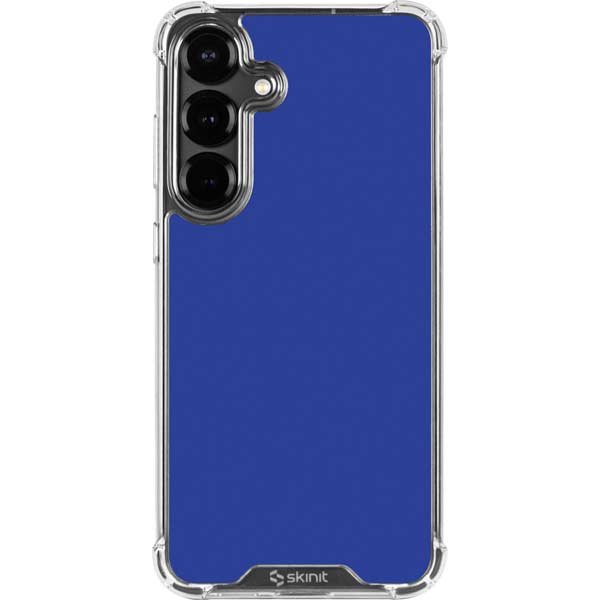 Blue Galaxy S26 Clear Case