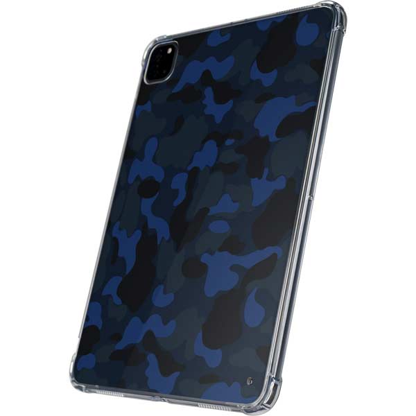 Blue Street Camo iPad Pro 11in (2024) Clear Case