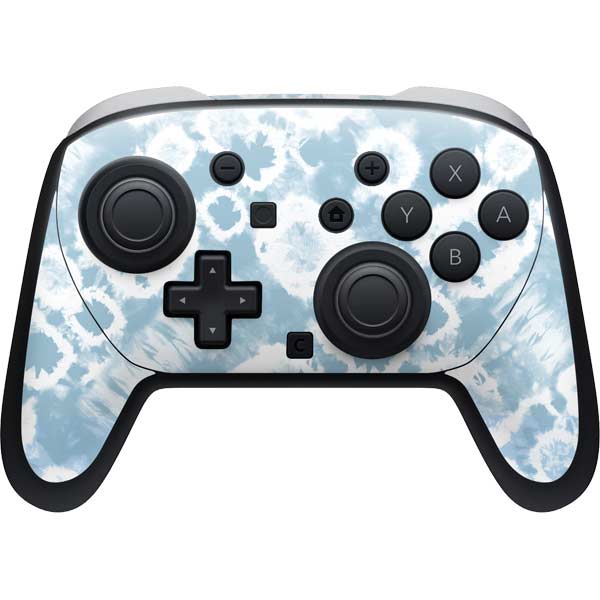 Blue Tie Dye Nintendo Skins