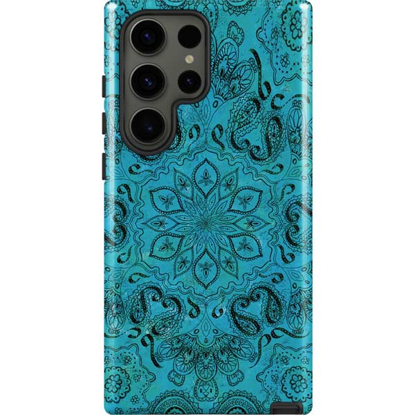 Blue Zen Ginseng Galaxy S23 Ultra Pro Case