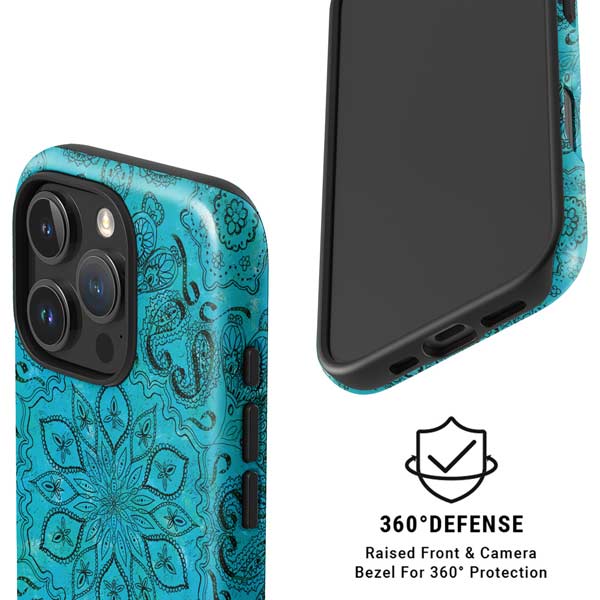 Blue Zen Ginseng iPhone 16 Pro Magsafe Impact Case
